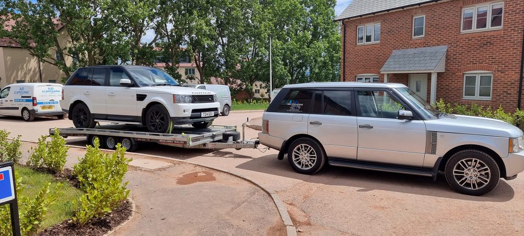 Range Rover Delivery from S&C International Logistics