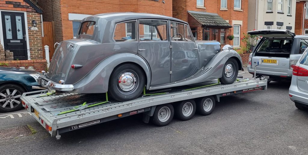 Classic 1948 Triumph Delivery